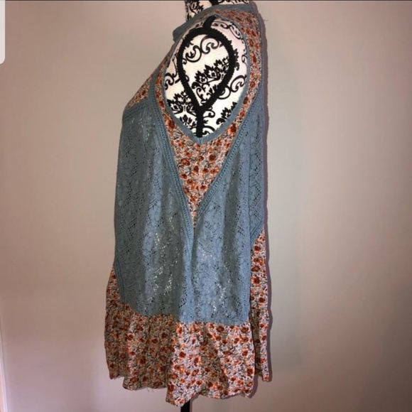 Umgee floral tank - Picture 3 of 4